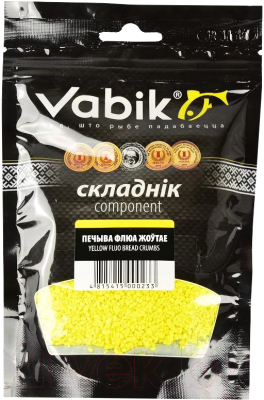 Ароматизатор рыболовный Vabik Big Pack Печиво флуо желтое / 6524 (750г)