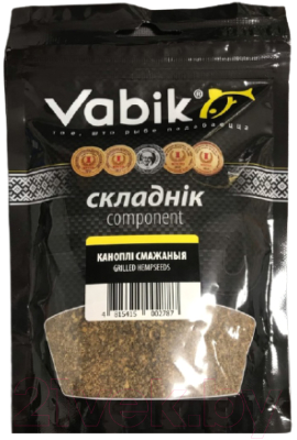 Добавка рыболовная Vabik Big Pack Семена конопли жаренные молотые / 6495 (750г)