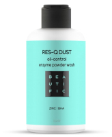 Пудра для умывания Beautific Res-Q Dust Энзимная для жирной и комбинированной кожи  (75г) - 