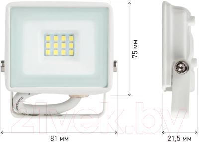 Изображение товара Прожектор ЭРА LPR-023-W-65K-010 / Б0054639