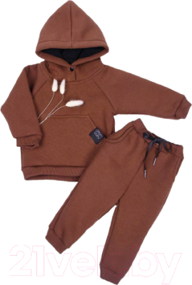Изображение товара Костюм детский Amarobaby Mono / AB-OD21-MONO1102/12-110 (коричневый, р. 110)