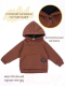 Миниатюра изображения товара Костюм детский Amarobaby Mono / AB-OD21-MONO1102/12-110 (коричневый, р. 110)