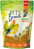 

Корм для птиц Pet's Brunch, Biscotti Yellow Soft