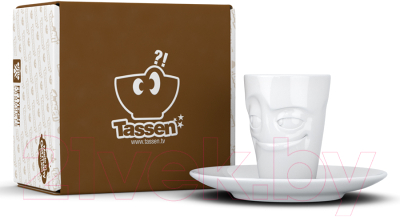 Чашка с блюдцем Tassen Impish / T02.11.01 (белый)