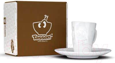 Чашка с блюдцем Tassen Tasty / T02.14.01 (белый)