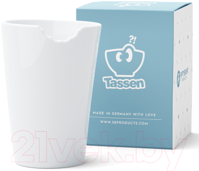 Кружка Tassen With Bite / T02.37.01  (белый)
