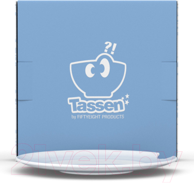 Набор тарелок Tassen With Bite / T01.74.01 (2шт, белый)