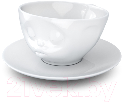 Чашка с блюдцем Tassen Kissing / T01.42.01 (белый)