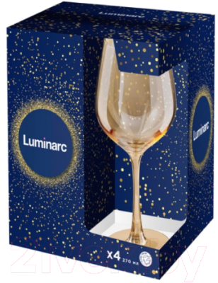 Набор бокалов Luminarc Золотой мед P9306 (4шт)