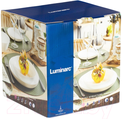 Набор тарелок Luminarc Preshest Q9415 (18шт)