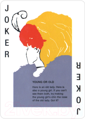 Изображение товара Игральные карты U.S. Games Systems Optical Illusions Playing Card Deck OPT55