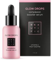 Сыворотка для лица Beautific Glow Drops Бустер для идеального цвета лица С витамином С (30мл) - 