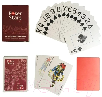Изображение товара Игральные карты Copag Poker Stars Psgred