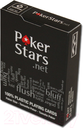 Игральные карты Copag Poker Stars Psgblack