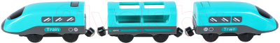 Поезд игрушечный Givito Мой город / G212-028 (бирюзовый)