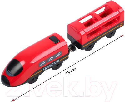 Поезд игрушечный Givito Служба спасения / G212-030