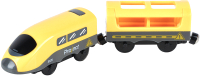 Поезд игрушечный Givito Мой город / G212-031 (желтый) - 