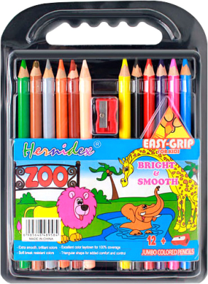 Набор цветных карандашей BALU 21430-9(9584) (12шт)