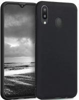 Чехол-накладка Case Matte для Galaxy M20 (черный) - 