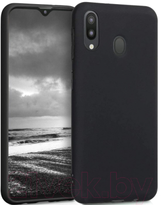 Чехол-накладка Case Matte для Galaxy M20 (черный)