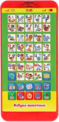 Развивающая игрушка Умка Телефон Дружинина азбука животных / HX2501-R33