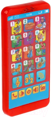 Развивающая игрушка Умка Телефон Русские Народные Песни / HX2501-R5-N