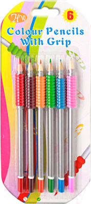 Набор цветных карандашей BALU 0754 (6шт)