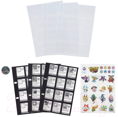 Набор листов для коллекционирования Hasbro Страницы для альбома Коллекционера Йо-Кай-Вотч / B6046