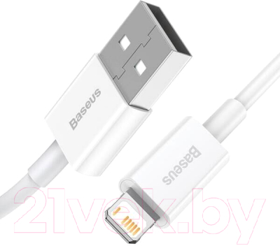 Кабель Baseus USB To iP / CALYS-C02 (2м, белый)