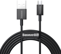 Кабель Baseus Superior Series USB To Micro / CAMYS-A01 (2м, черный) - 