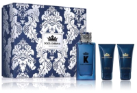 

Парфюмерный набор Dolce&Gabbana, K Men Парфюмерная вода+Бальзам после бритья+Гель для душа