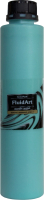 Акриловая краска KolerPark Fluid Art Жидкий акрил (800мл, бирюзовый) - 