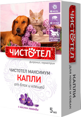 

Капли от блох, Максимум от блох и клещей / C604