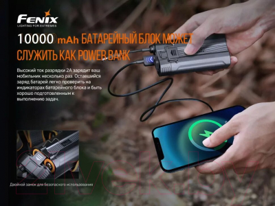 Фонарь Fenix Light HP30R V2.0/ HP30RV20 (черный)