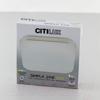 Изображение товара Потолочный светильник Citilux Симпла CL714K330G
