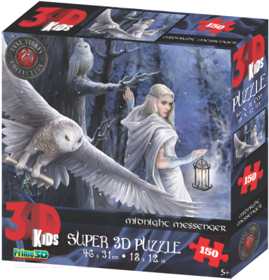Изображение товара Пазл Prime 3D Super 3D Полуночный вестник / 10937 (150эл)