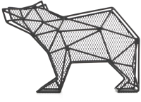 

Органайзер настольный Kikkerland, Bear HH23