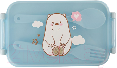 Ланч-бокс Miniso Lunch Box We Bare Bears Collection 4.0 Белый медведь / 4207