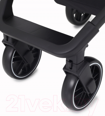 Детская прогулочная коляска MOWbaby Ride / RA088 (Silver Black)
