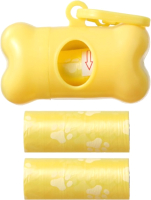 Контейнер для уборочных пакетов Miniso Pet Series 2.0 / 3989 (желтый) - 