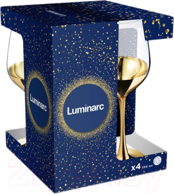 Набор бокалов Luminarc Electric Gold P9155 (4шт)