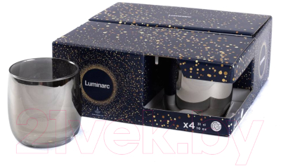 Набор стаканов Luminarc Сияющий графит P9316 (4шт)