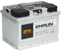 Автомобильный аккумулятор Enrun Standard L+ / ES601 (60 А/ч) - 