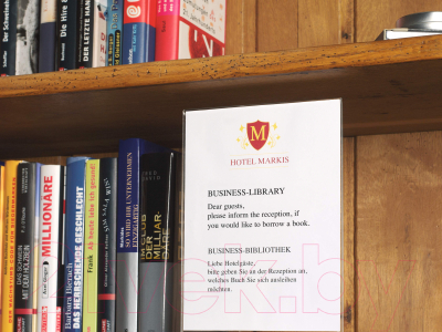 Изображение товара Информационная стойка Durable 858819 (прозрачный/серебристый)