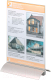 Миниатюра изображения товара Информационная стойка Durable 858819 (прозрачный/серебристый)