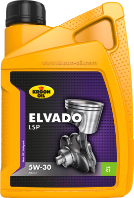 Моторное масло Kroon-Oil Elvado LSP 5W30 / 33482 (1л)