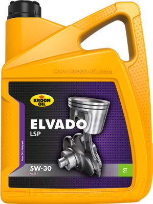 Моторное масло Kroon-Oil Elvado LSP 5W30 / 33495 (5л)