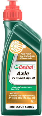 

Трансмиссионное масло Castrol, Axle Z Limited Slip 90 / 157B18