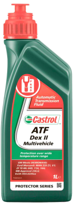 Трансмиссионное масло Castrol ATF Dex II Multivehicle MB 236.6 / 157F42 (1л)