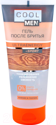

Гель после бритья Cool men, Ultraenergy